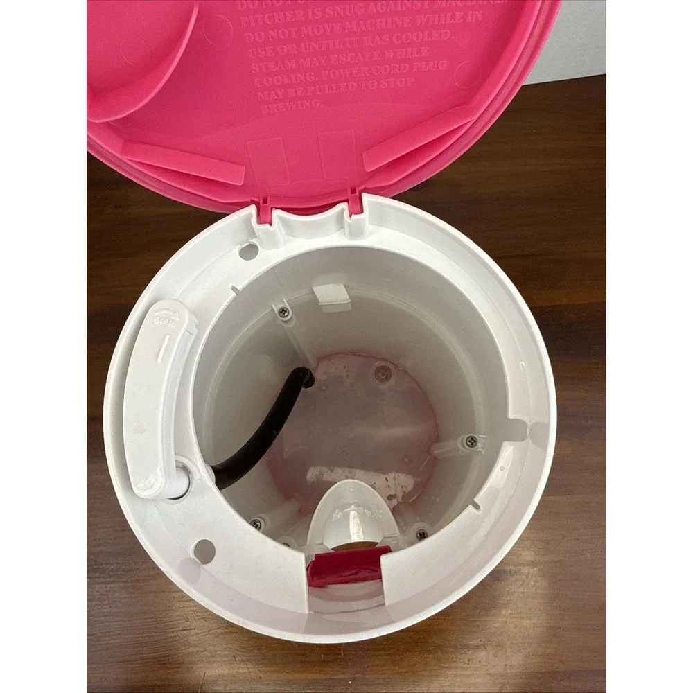 Mr. Coffee Iced Tea‎ Maker 3 Quart Model TM45P Pink NO PITCHER Tested